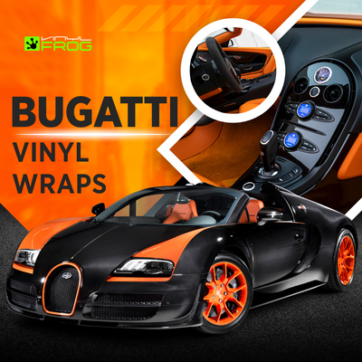 Bugatti Vinyl Wraps