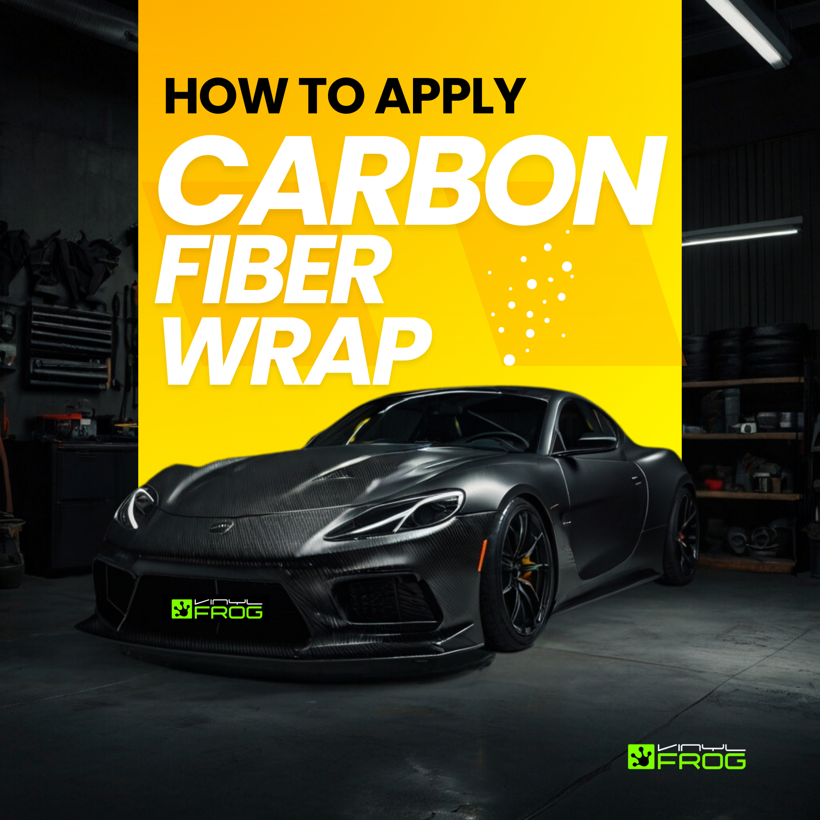 How To Apply The Carbon Fiber Wrap?