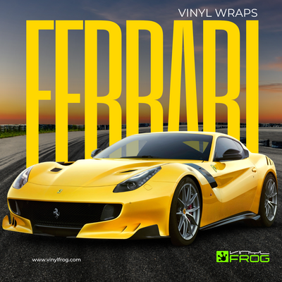 Ferrari Vinyl Wraps 