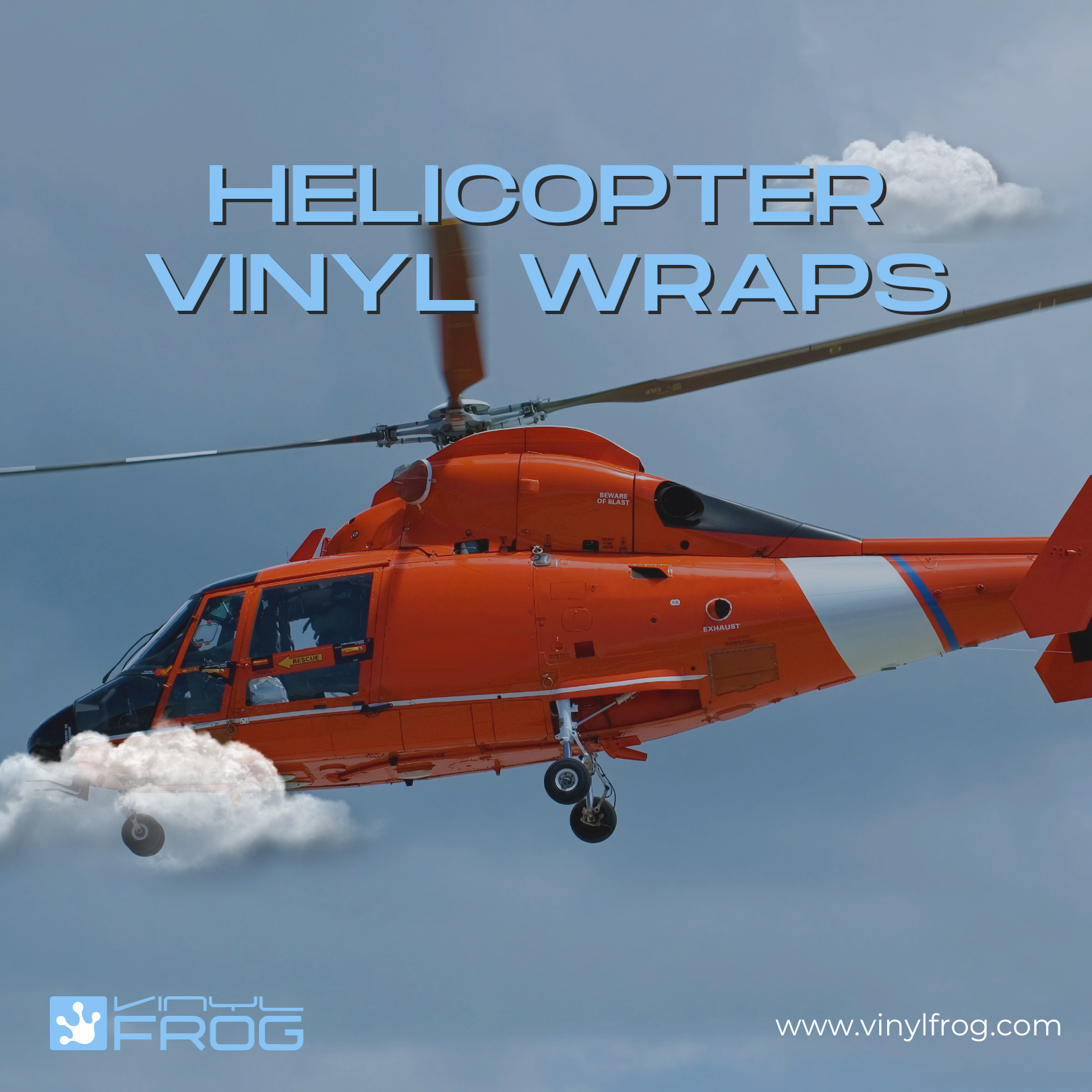 Helicopters Vinyl Wraps