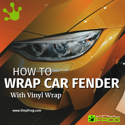 How To Wrap The Fender With Vinyl