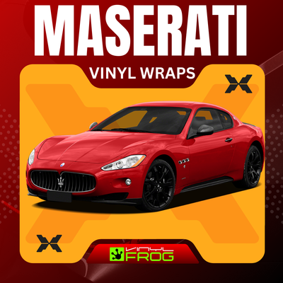 Maserati Vinyl Wraps