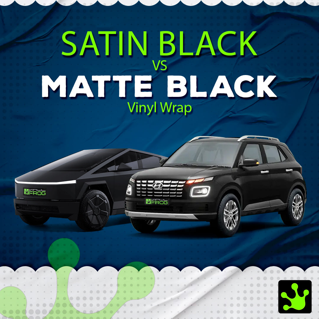Satin Black Vs Matte Black