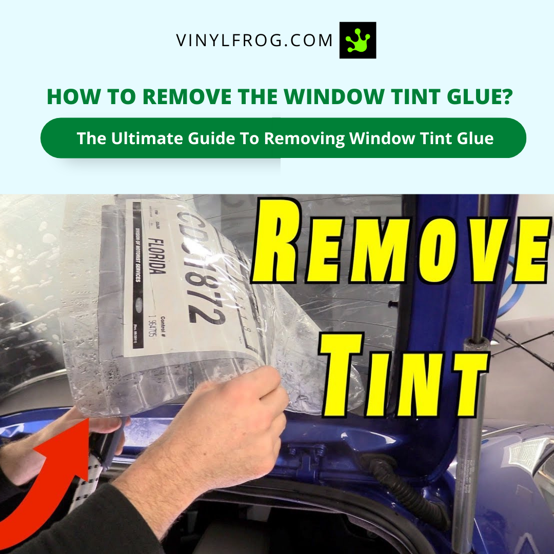 Pro Window Tint Glue Remover & Glass Cleaner