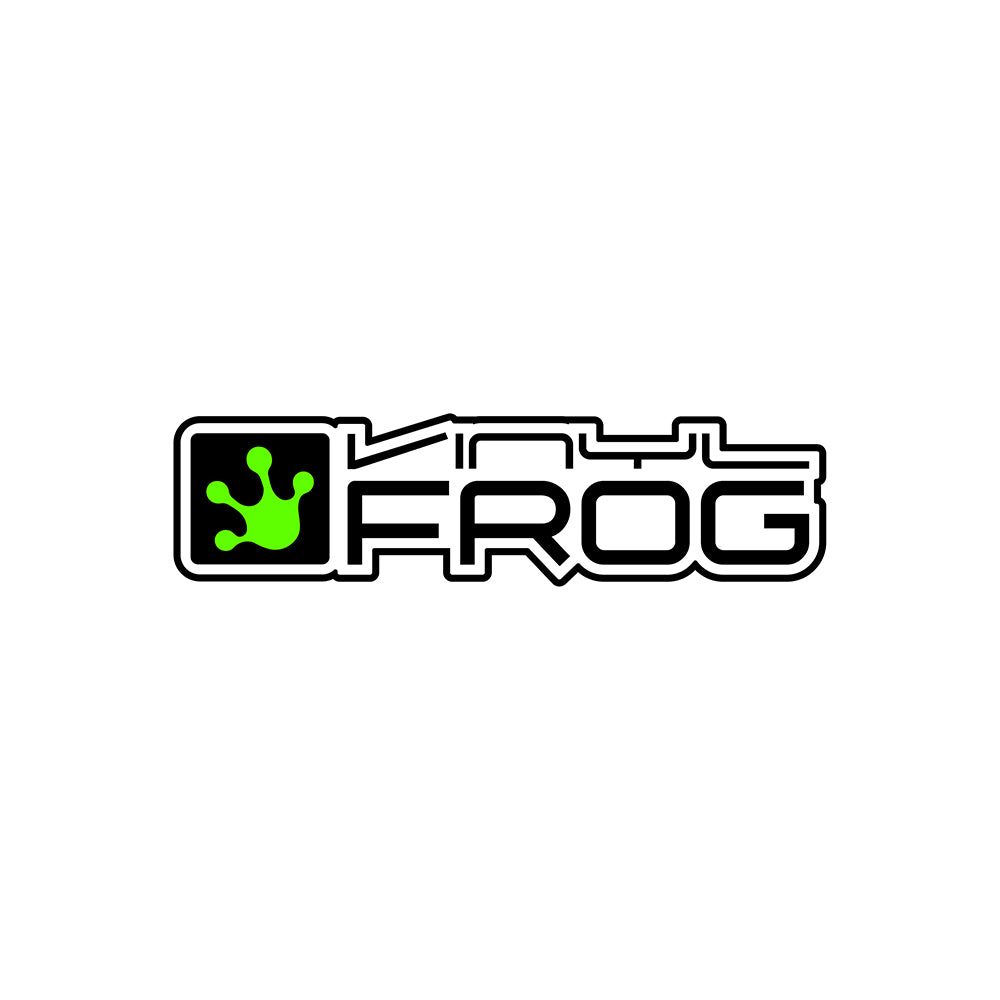 Vinyl Frog Stickers in 4 Designs