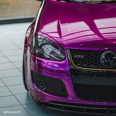 Glossy Metallic Grape Purple Vinyl Wrap