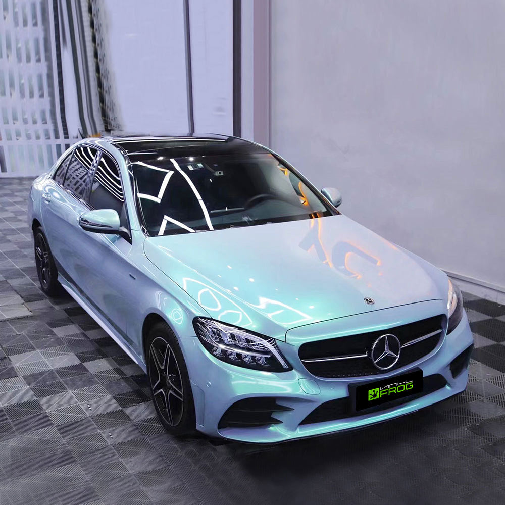 Candy Metallic Magic Gray Green Vinyl Wrap