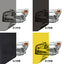 4 in 1 Headlight Film Kit with Air Channel Paper Liner