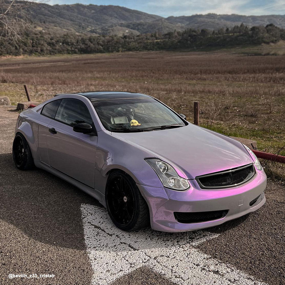 Candy Metallic Gray Purple vinyl wrap