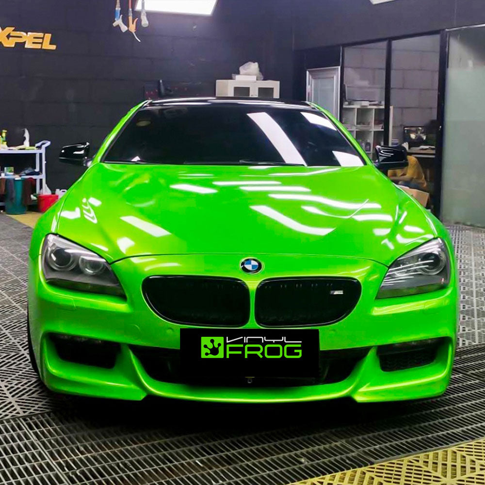 Candy Metallic Neon Green vinyl wrap