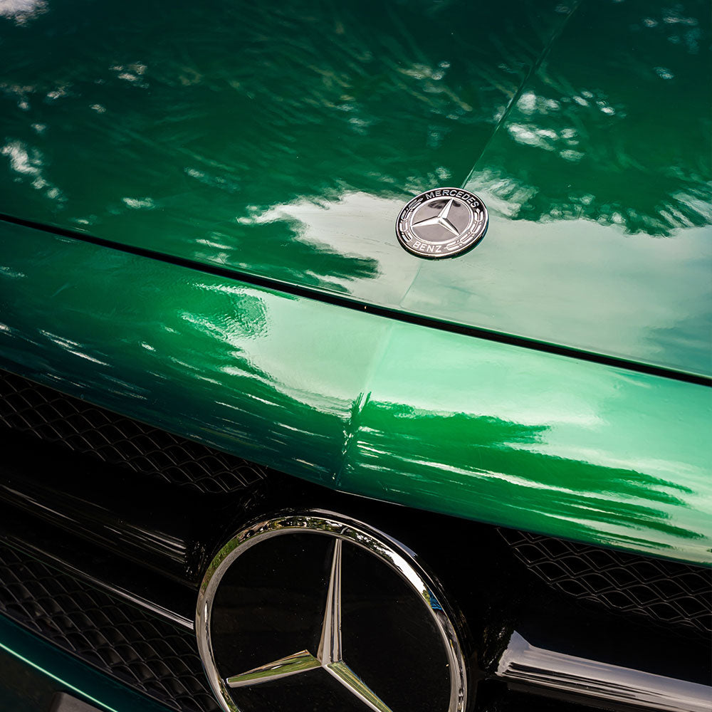 Glossy Metallic La Salle Green Vinyl Wrap