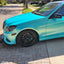 Candy Metallic Neon Ice Blue Vinyl Wrap