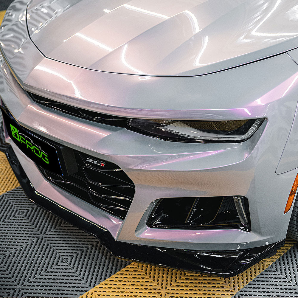 Candy Metallic Gray Pink Vinyl Wrap