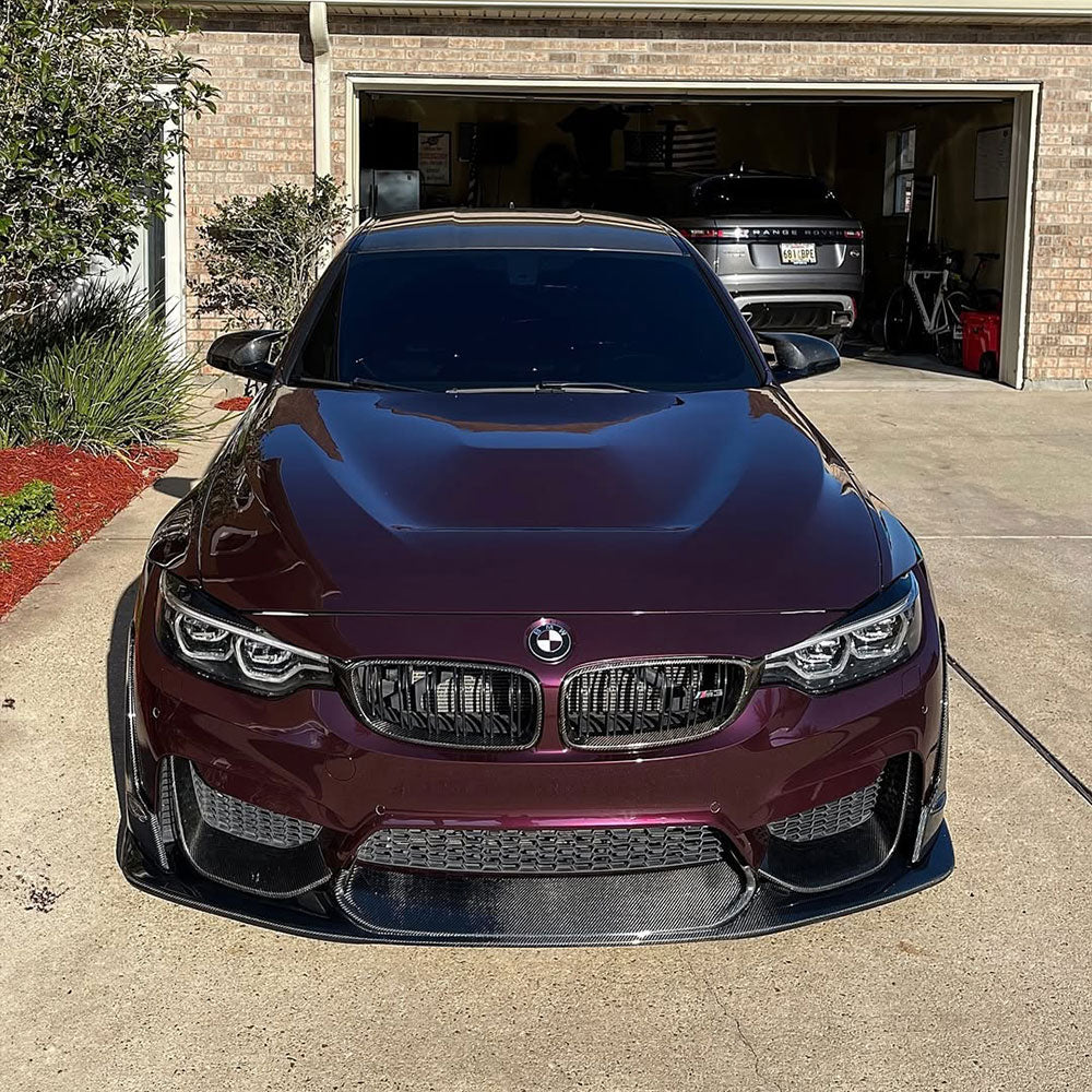 Glossy Metallic Plum Purple Vinyl Wrap