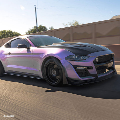 Candy Metallic Gray Purple vinyl wrap