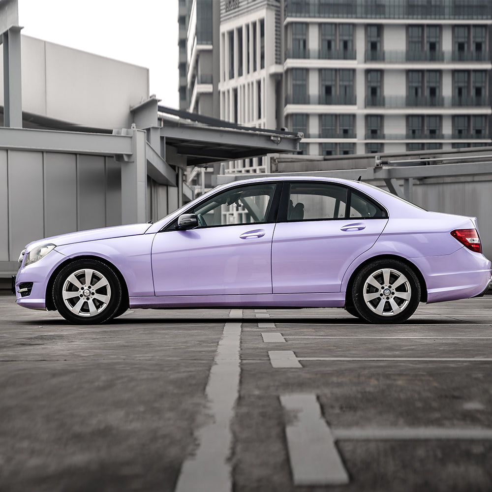 Super Glossy Periwinkle Purple Vinyl Wrap