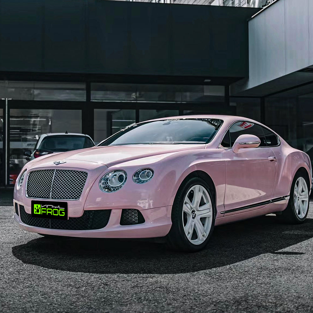 Super Glossy Pale Pink Vinyl Wrap