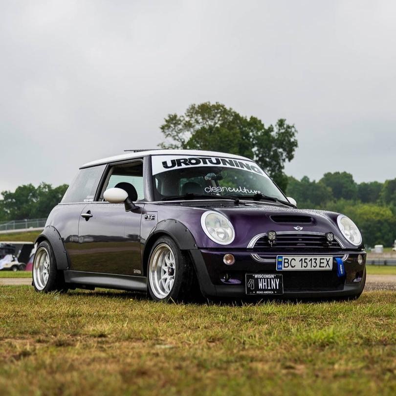 Glossy Metallic Midnight Purple Vinyl Wrap