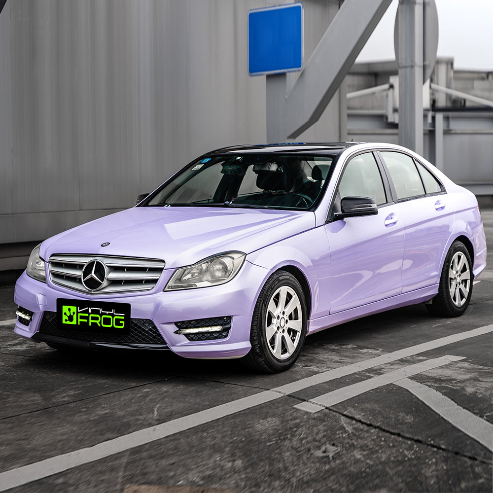 Super Glossy Periwinkle Purple Vinyl Wrap