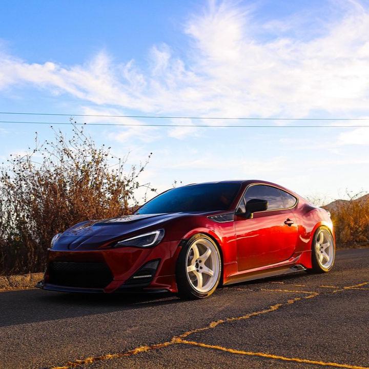 Glossy Metallic Rufous Red Vinyl Wrap