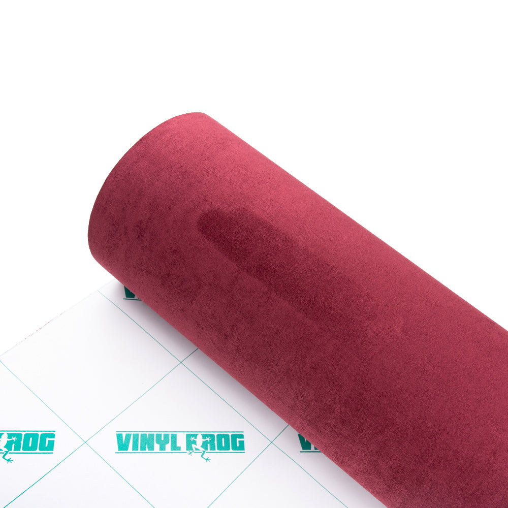 Automotive Car Interior Wrap Film Maroon Red