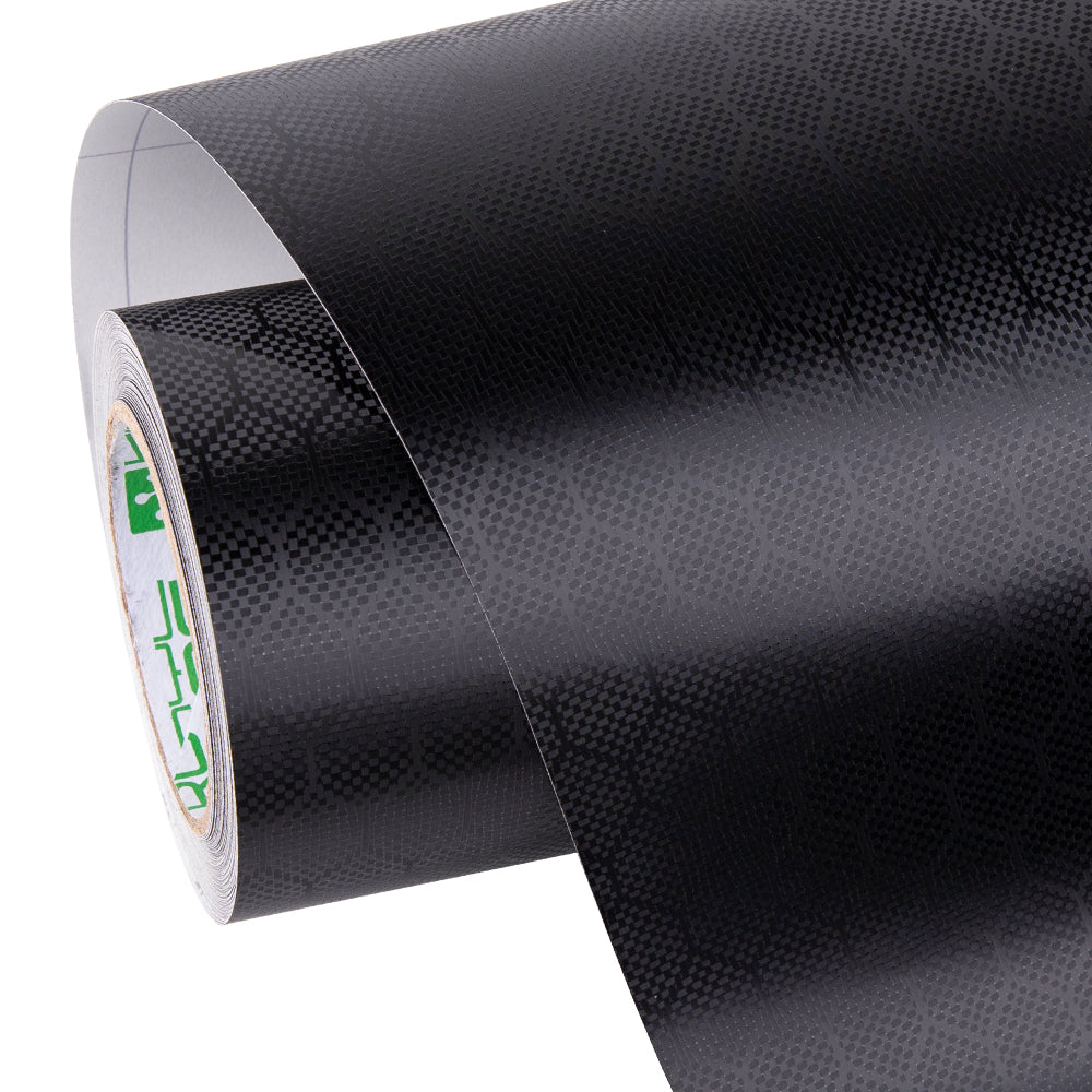 Hexa Black Carbon Fiber Vinyl Wrap