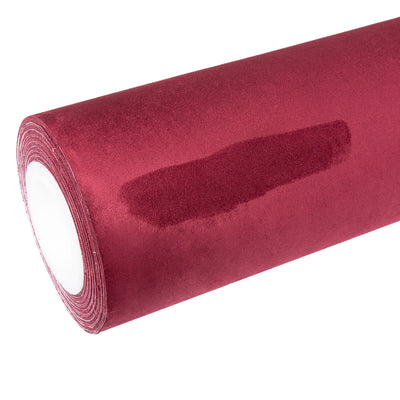 Automotive Car Interior Wrap Film Maroon Red