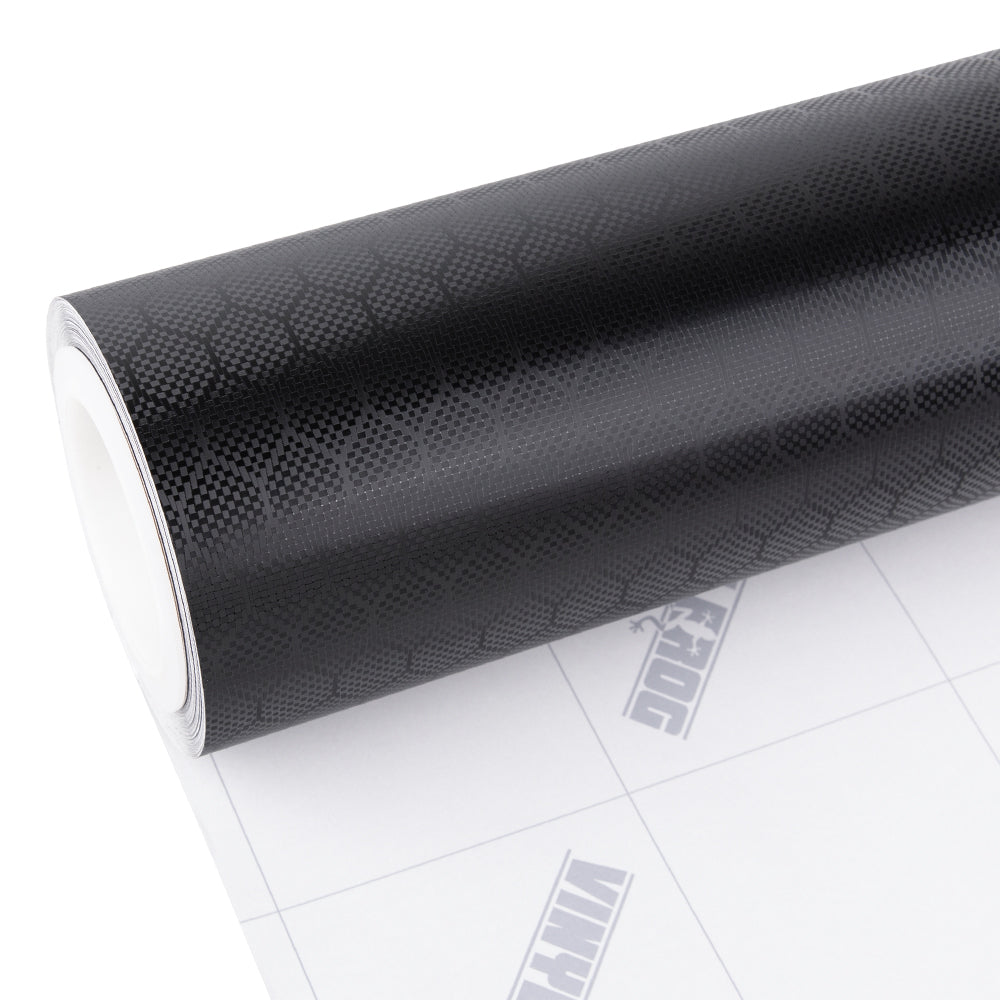 Hexa Black Carbon Fiber Vinyl Wrap