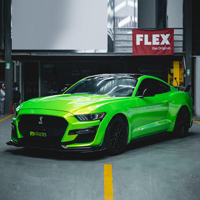 Candy Metallic Neon Green vinyl wrap