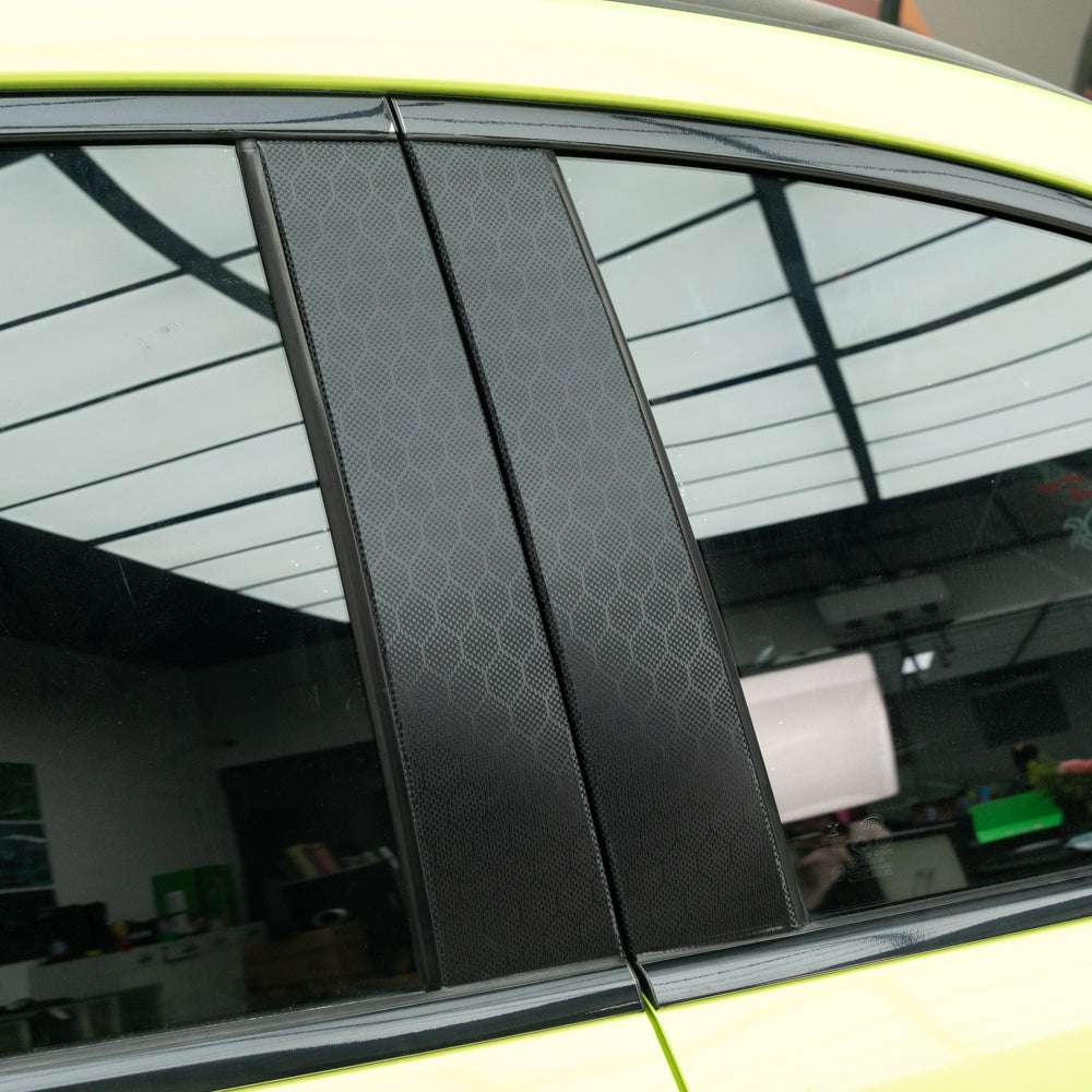 Hexa Black Carbon Fiber Vinyl Wrap