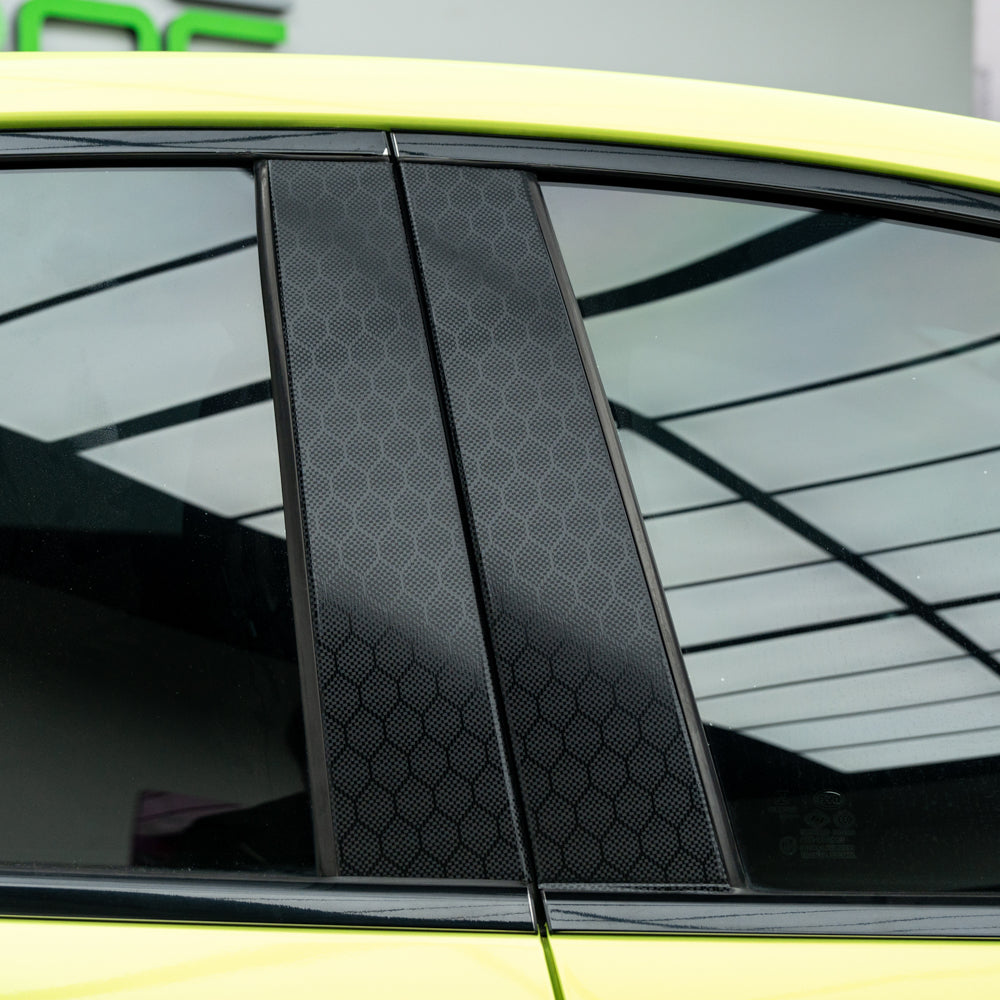 Hexa Black Carbon Fiber Vinyl Wrap