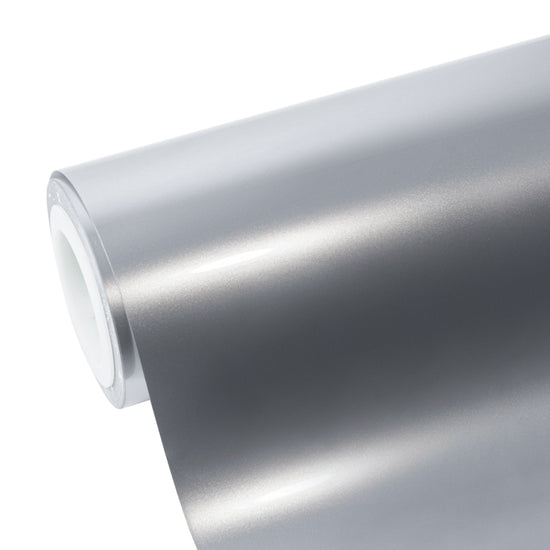 Glossy Metallic Florett Silver Vinyl Wrap – vinylfrog