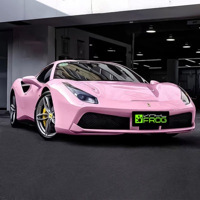 High Glossy Baby Pink Vinyl Wrap