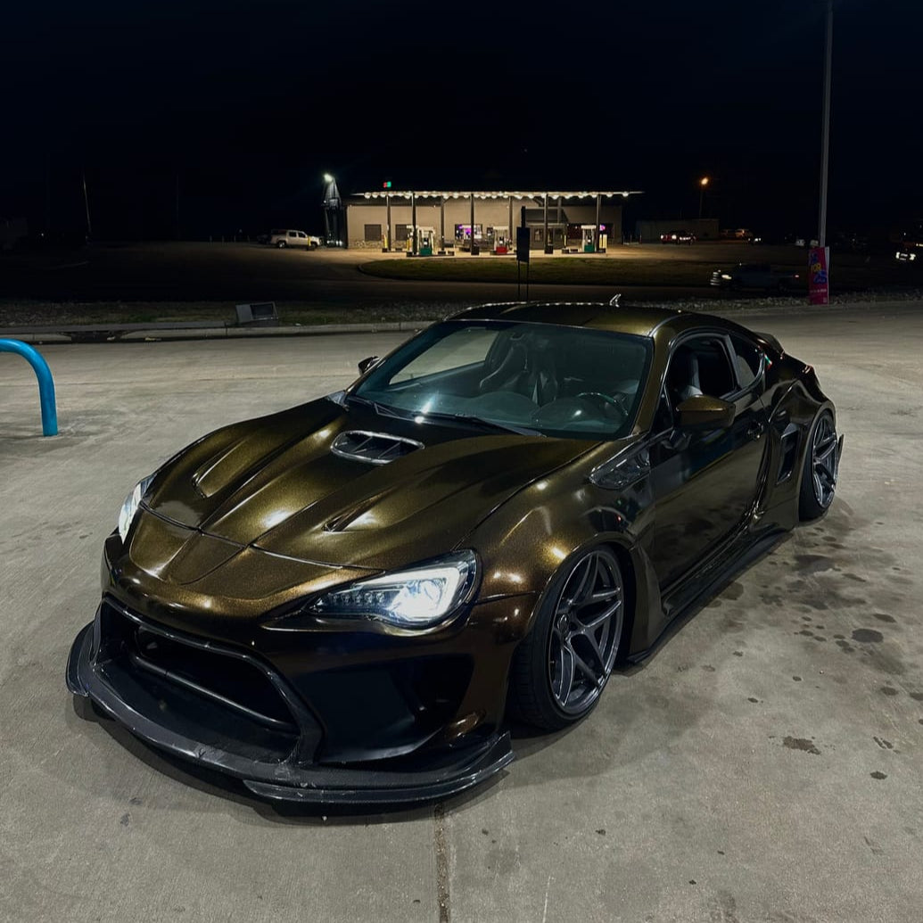 Glossy Metallic Midnight Gold Vinyl Wrap