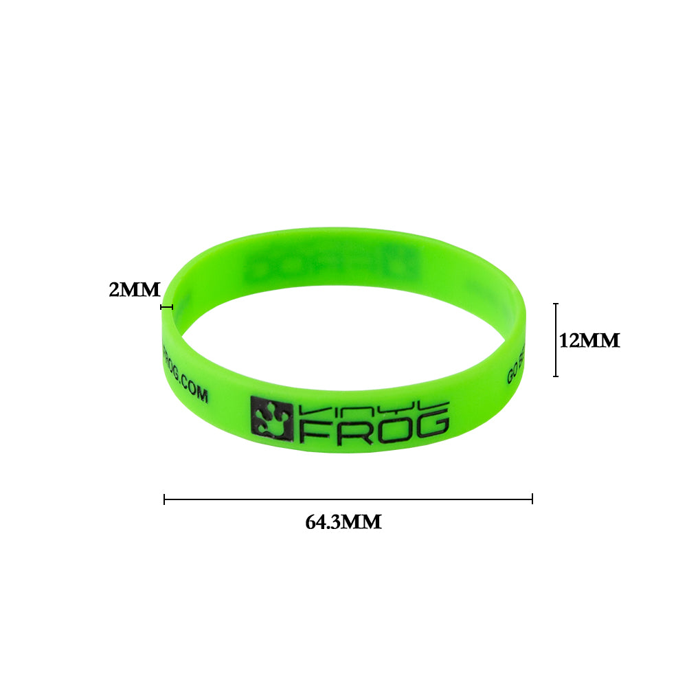 VinylFrog Silicone Wristbands for Events