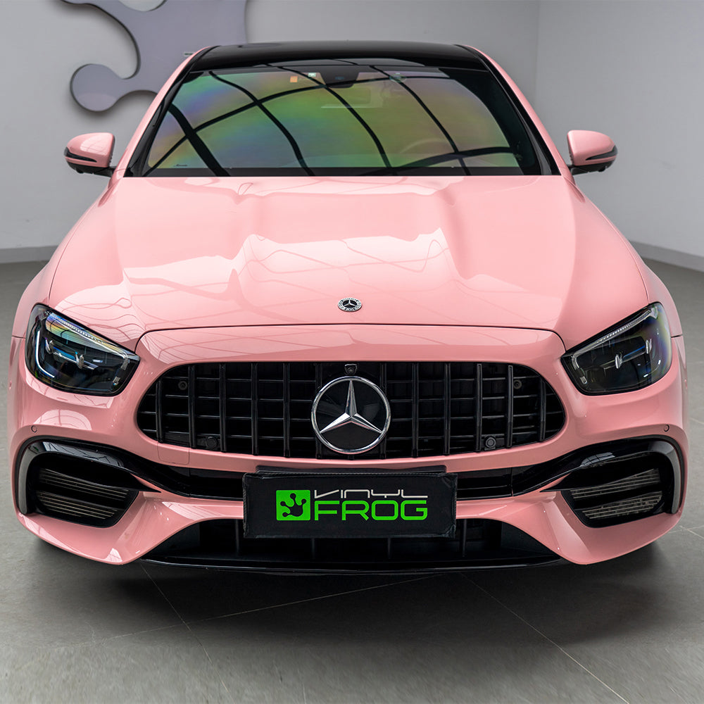 High Glossy Rouge Pink Vinyl Wrap