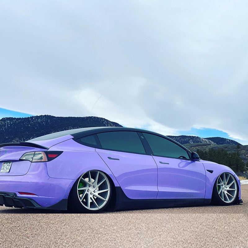 Super Glossy Lavender Purple Vinyl Wrap