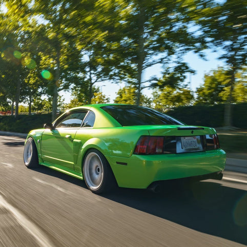 Candy Metallic Neon Green vinyl wrap.