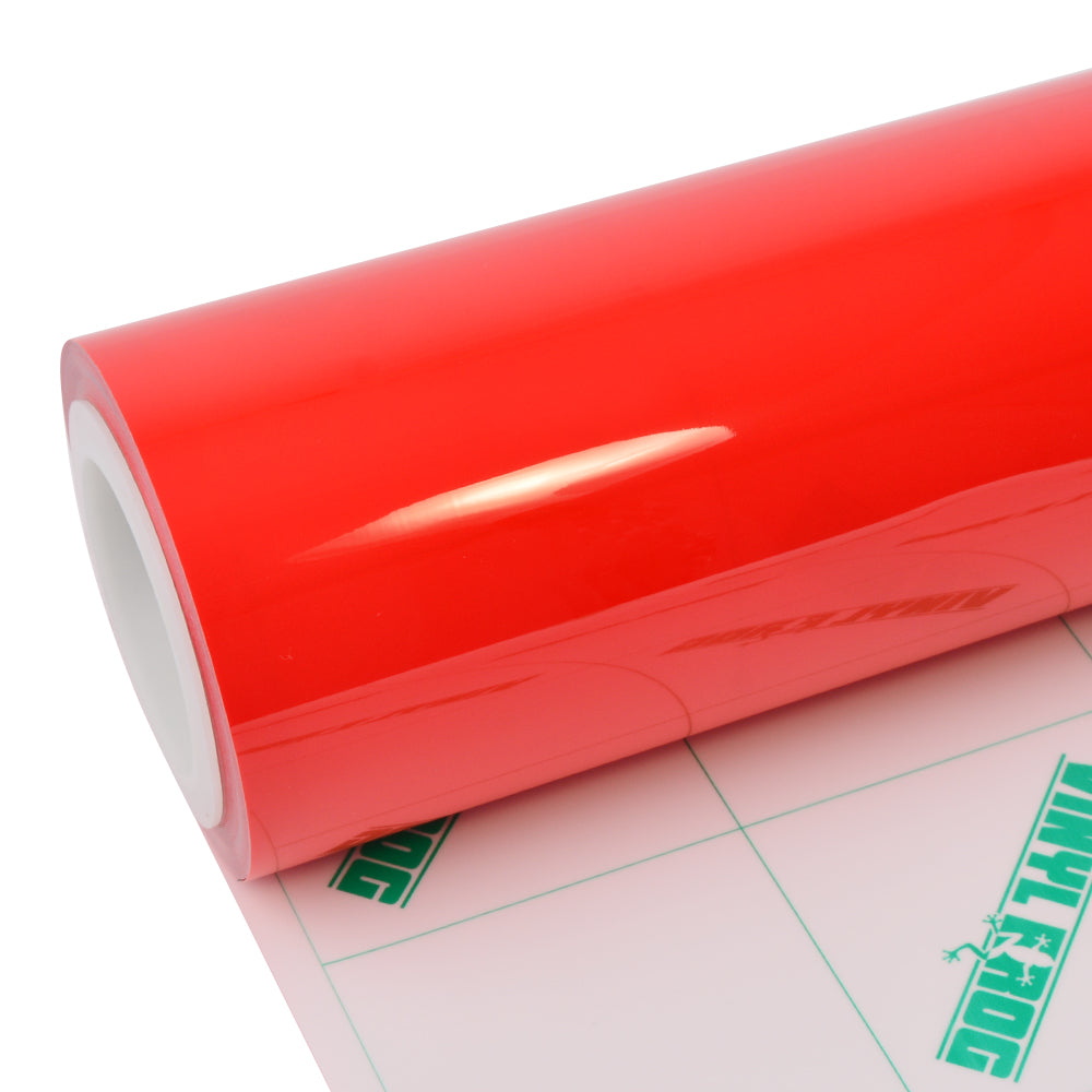 High Glossy Ferrari Red Vinyl Wrap – vinylfrog