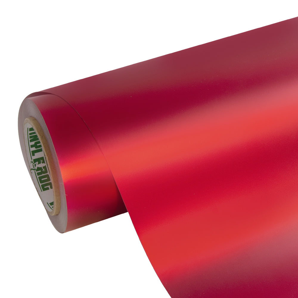 Satin Chrome Prismatic Red Vinyl Car Wrap – RAXTiFY